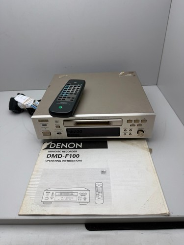 Denon dmd f100 mini disc - mini,