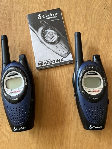 Cobra microtalk 4000 wx - microtalk, pr