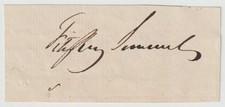 Lord Raglan Autograph - British Officer - Crimean War