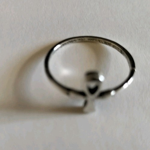 Silver tone ankh religious - tone,