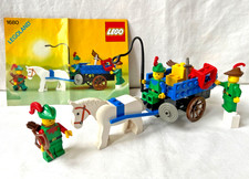 LEGO Castle: 1680 Hay Cart with Smugglers (1990) 100% Complete w/ Instructions