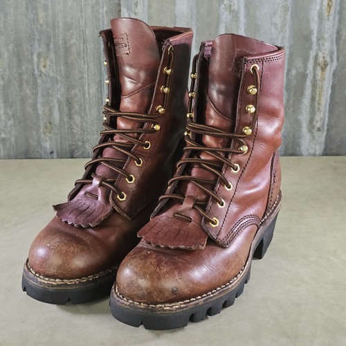 Chippewa brown leather - chippewa,