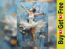 Graceful Leaping Ballerina -