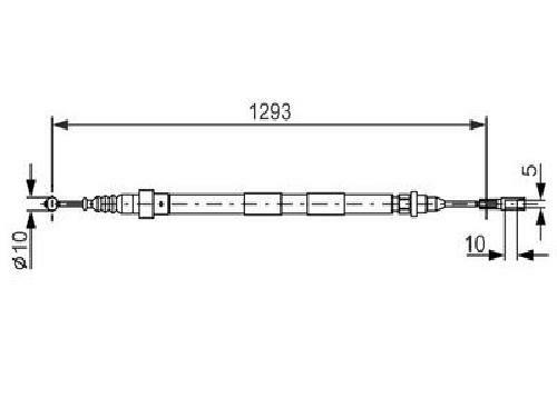 Original bosch cable pull - original,