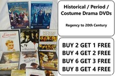 Period Drama / Costume /Historical / Biopic Movies on DVD - Buy 2 Get 1 Free