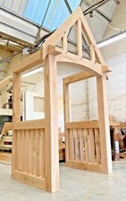 Solid Oak Porch, Doorway