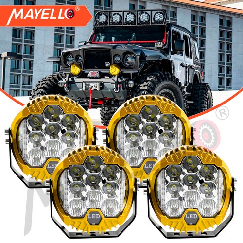 4pcs 7inch led work light - led, pods