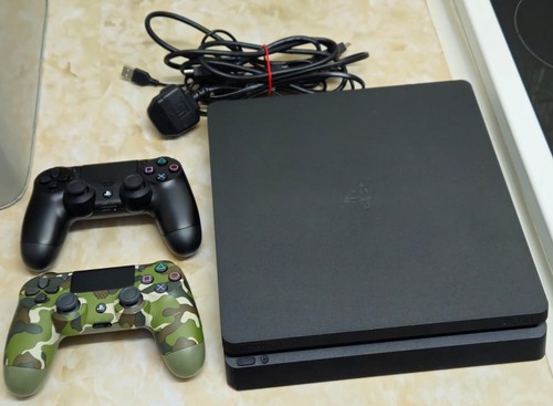 Sony playstation slim 500gb - playstation, 4
