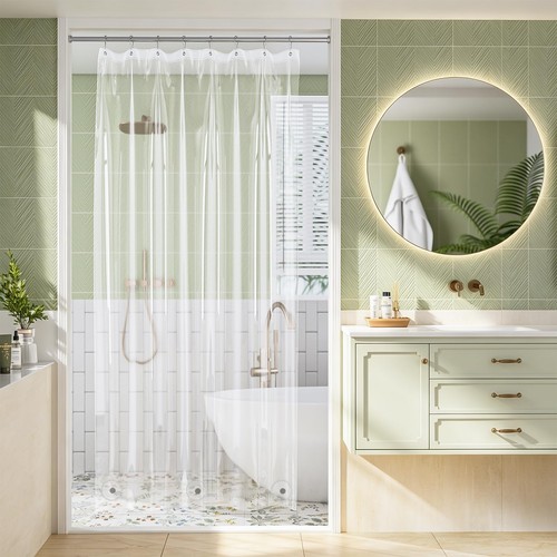Shower stall curtain liner - shower,