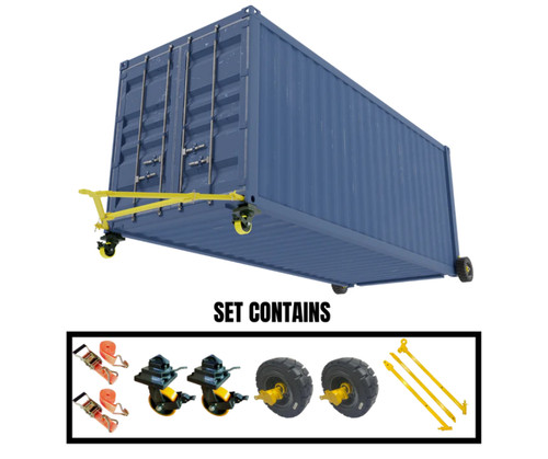 Shipping container wheel - shipping,