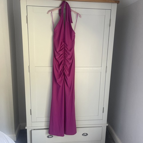 Ladies zara magenta halter - ladies,