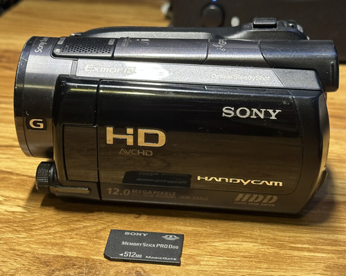 Sony handycam hdr xr500 - sony, hd