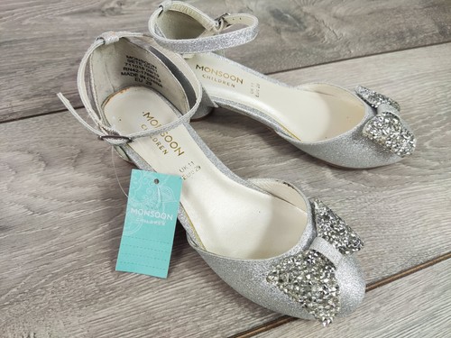 Monsoon girls silver glitter - monsoon,