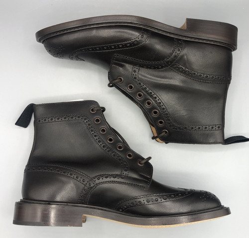 Trickers stow dark brown - dark,