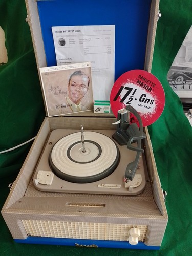 Vintage dansette major record - major,