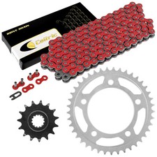 Red Drive Chain & Sprockets