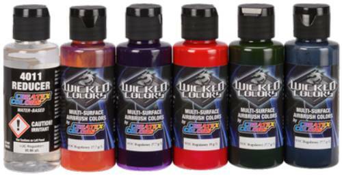 Airbrush paint wicked - -,