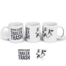 Caravans Trailer Trash Humorous Hobby Typography Ceramic Classic Mug