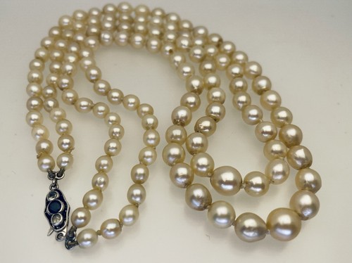 Cultured saltwater pearl - pearl, two