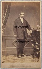 CDV GENTLEMAN AT CHAIR BY