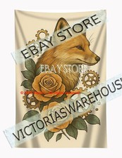 Fox tapestry mechanical animal
