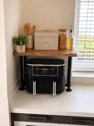 Handmade air fryer stand - handmade,