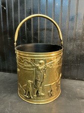 Vintage MCM  Brass  Coal