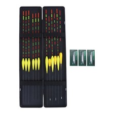 Sturdy Wooden Bobbers 12 Piece