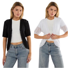 Ladies crochet knitted short - crochet,