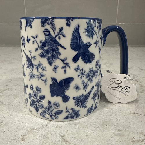Wild birds cobalt - blue, 16oz