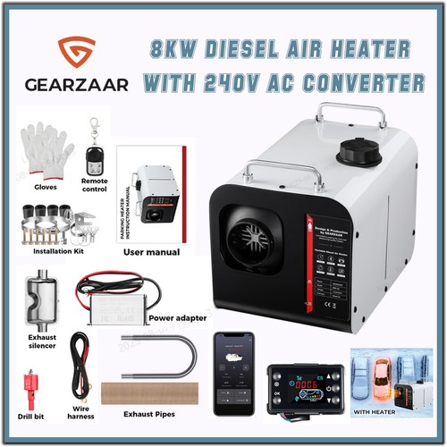 Diesel air heater 8kw 12v - heater,