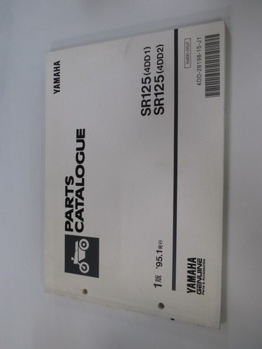 Sr125 parts list 1st - list,, edition