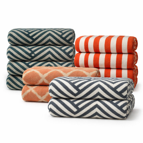 Large bath towels - towels, 100%