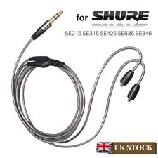 Replacement Audio MMCX Cable for Shure SE215 SE315 SE425 SE535 SE846 Earphones