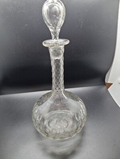 Cut Glass Decanter 