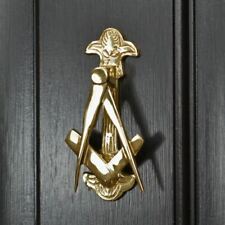 Solid Polished Brass Masonic