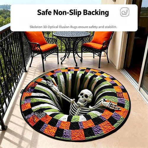 Halloween rug novelty - 3d,