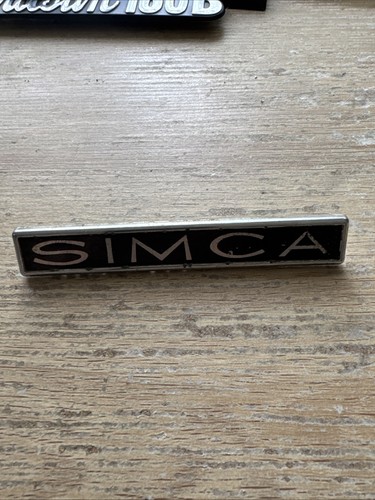 Simca badge - simca,