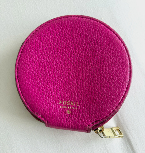 Fossil magenta pink leather - fossil,