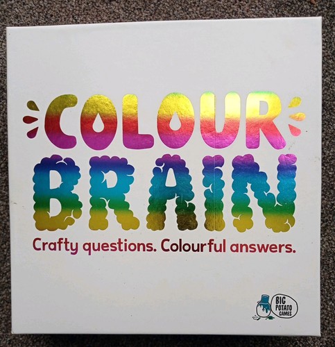 Colour brain board game - brain,