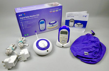 BT Digital Baby Monitor 250 Temperature HD Sound Transmission - Working Complete