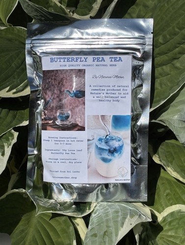 Dried blue butterfly pea - blue,