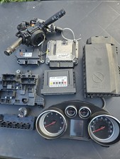 Vauxhall Astra J 2.0cdti Ecu Lock Set Kit 55 485 466 / 0281 031 379