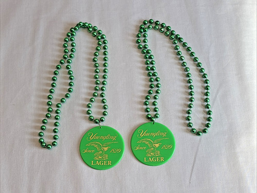 Green plastic yuengling beer - 2,