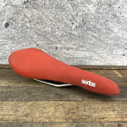 Vintage serfas bicycle saddle - serfas,