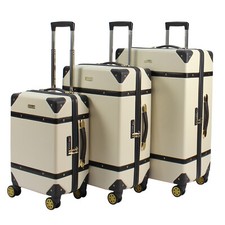 Vintage Suitcase 4 Wheel