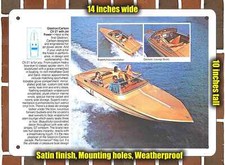 Metal Sign - 1971 Glastron