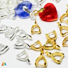 Pinch Bails 9x5mm – Silver