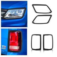 FOR VW AMAROK 2009-22 BLACK
