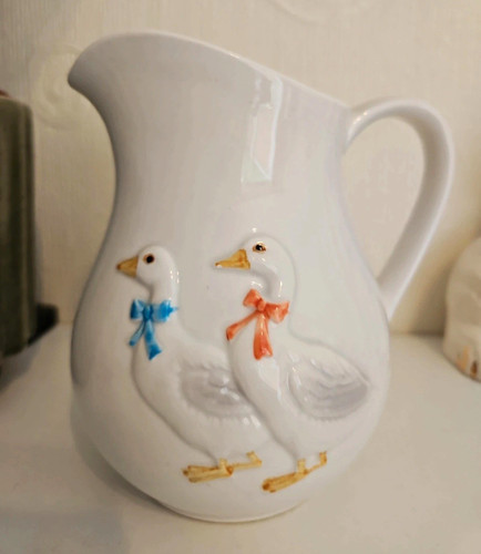 Vintage otagiri white ceramic - white,